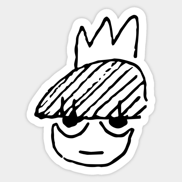 King of the Autisms Sticker by Fullofteeth